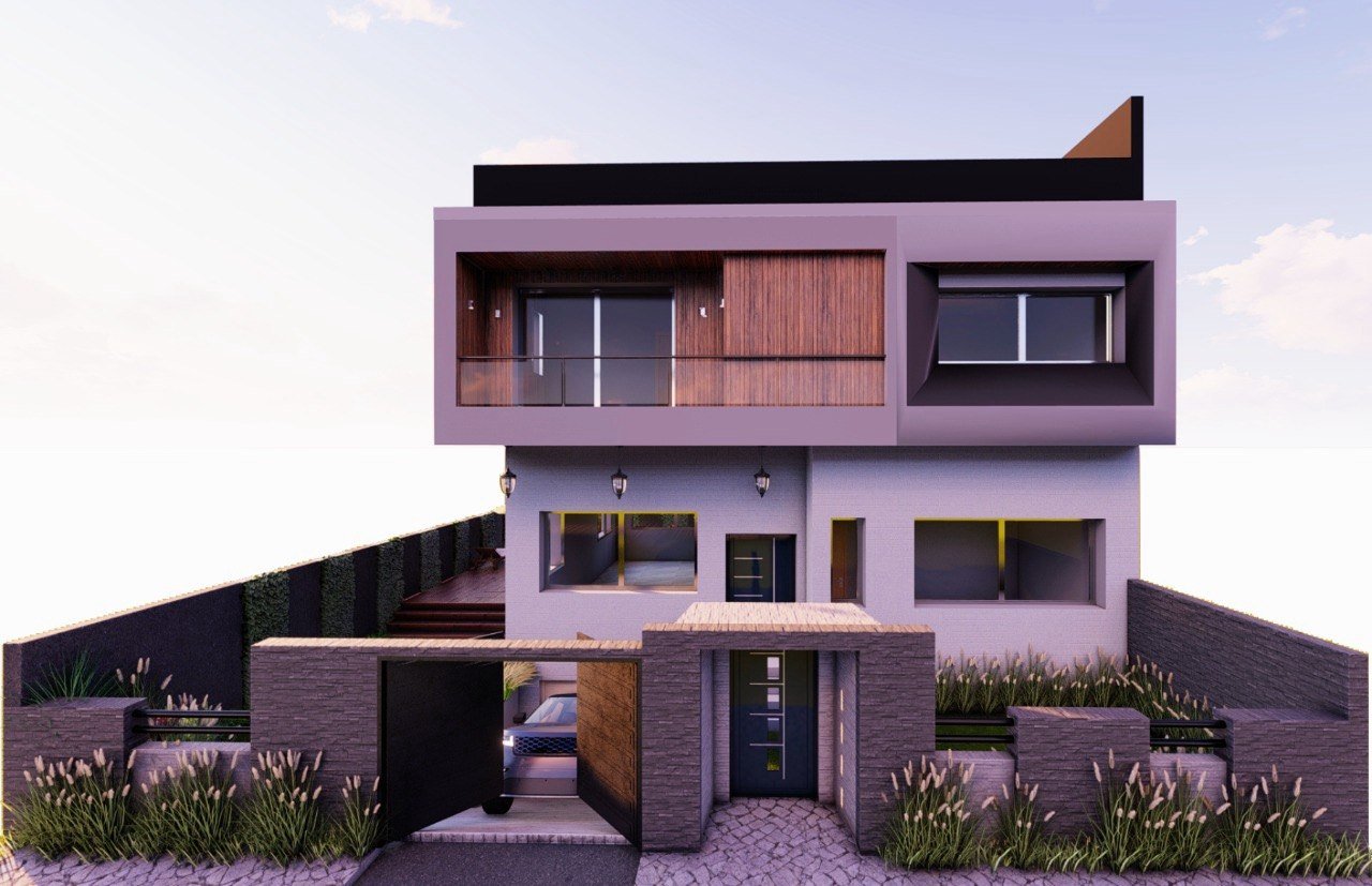Le rendu 3D de la villa